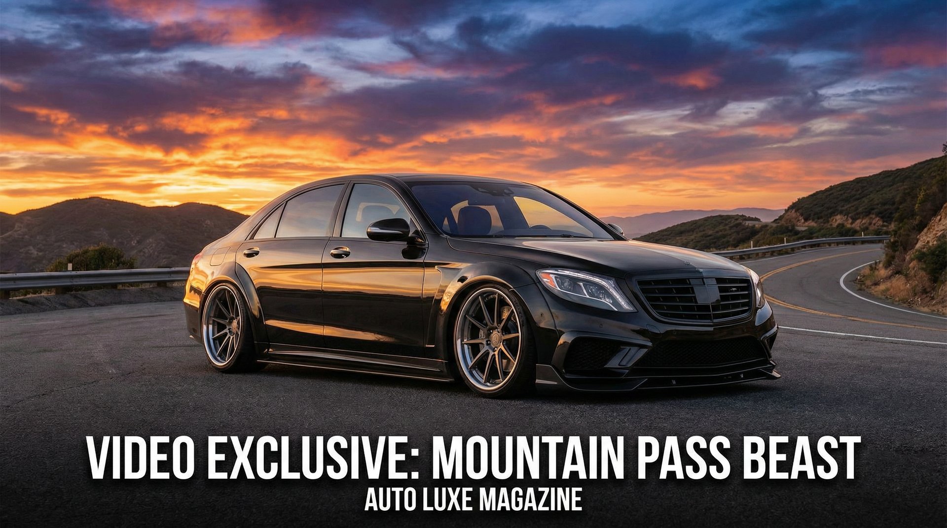 芒果视频轿车宽体套件改装视频